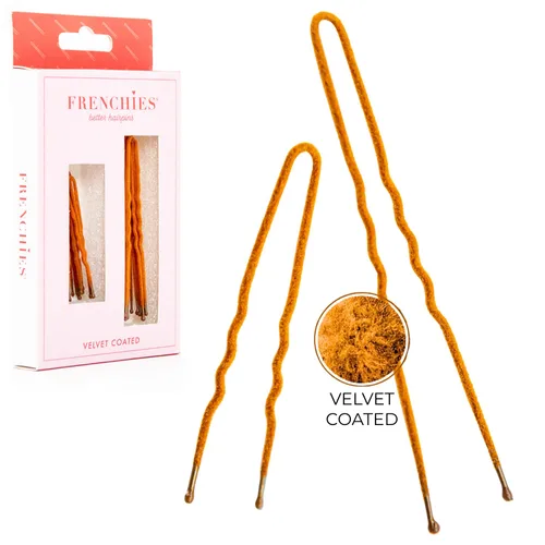 Vista 10 de Frenchies Horquilla de pelo French Twist, horquillas de pelo francés ultra suaves para mujeres, bodas, extensiones o peluca, 20 unidades, color negro