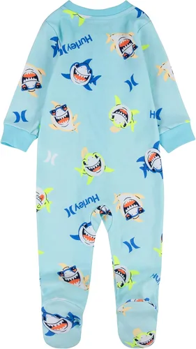 Vista 2 de Hurley baby-girls Footed Coverall