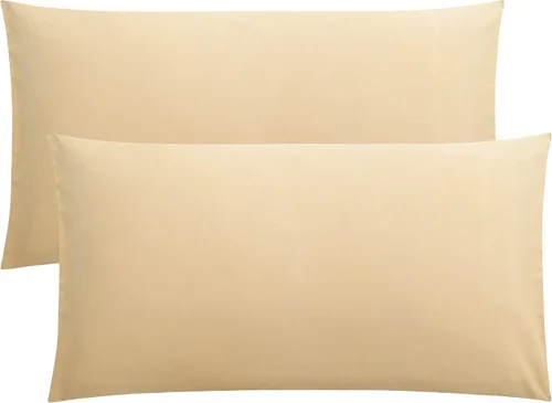 Vista 110 de FLXXIE Fundas de almohada de microfibra tamaño estándar, fundas de almohada suaves con cierre de sobre, fundas de almohada resistentes a arrugas