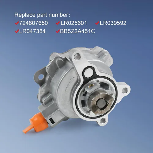 Vista 4 de Bomba de vacío de freno LR047384 compatible con Land Rover Ford Edge Escape Focus Fusion Jaguar Lincoln 2.0L reemplaza # 724807650 LR025601 LR039592