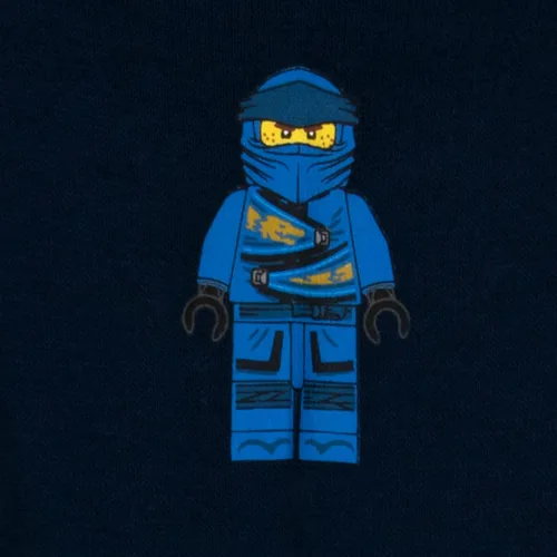 Vista 4 de LEGO Ninjago Sudaderas con capucha para niños, sudaderas con capucha y cremallera para niños, Azul