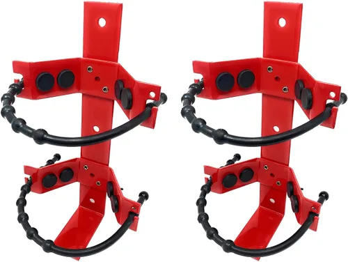 Vista 9 de Soporte de montaje para extintor de incendios resistente para extintores de incendios de 2.5 libras y 5 libras, montaje en tu automóvil o vehículo
