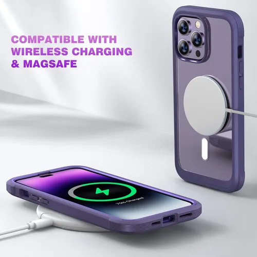 Vista 572 de DIACLARA - Funda transparente compatible con iPhone XR 6.1 pulgadas 2018