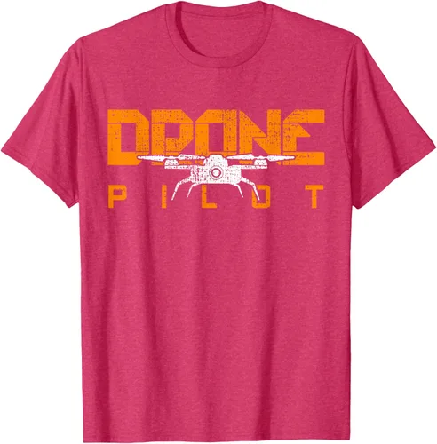 Vista 24 de Drone Life Pilot Quadcopter Gift RC Camiseta Negro