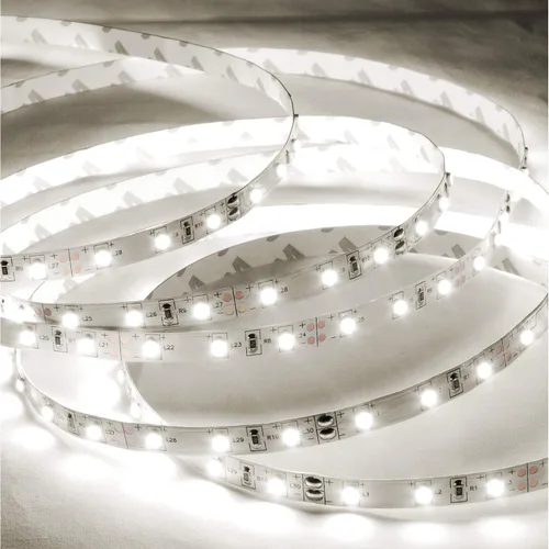 Vista 2 de ABI Tira de luz LED flexible con fuente de alimentación, 300 LED, 16 pies, 12 V CC (4000 K blanco claro natural)