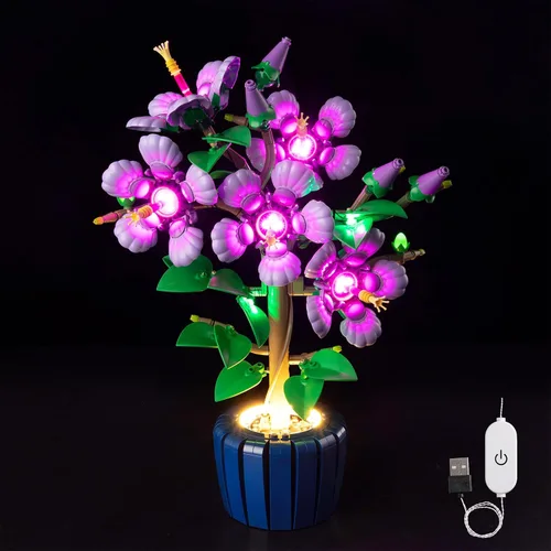 Vista 13 de Kyglaring Kit de luz LED para Lego Orchid 10311 Set Blocks