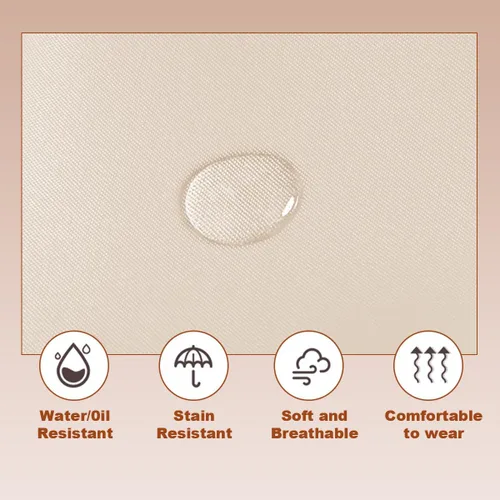 Vista 5 de Delantal personalizado personalizado Ropa de trabajo tela para hombres mujeres cocina delantales con bolsillos nombre texto logotipo imagen