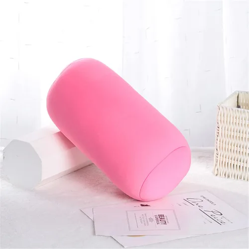 Vista 8 de ASkinds Almohada ortopédica de espuma viscoelástica para cuello cilíndrico redondo de microcuentas, 7 x 12 pulgadas