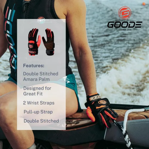 Vista 4 de GOODE Guantes de esquí acuático Pro