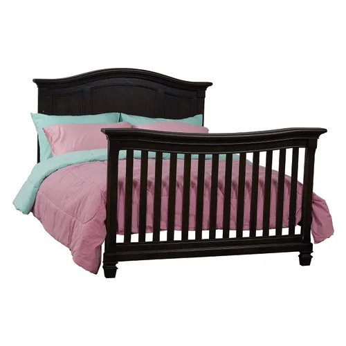 Vista 2 de Baby Cache Glendale - Kit de conversión de cama matrimonial, color marrón carbón