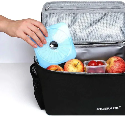 Vista 3 de 10 x Cool Coolers Slim Ice Packs de enfriamiento rápido y de larga duración para lonchera