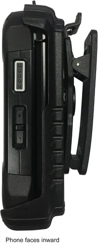 Vista 4 de Funda con clip compatible con Kyocera DuraXV Extreme E4810 Verizon, DuraXE Epic para AT&T E4830 y E4830NC, ajuste seguro, cierre de liberación