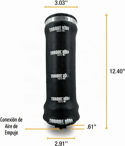 Vista 6 de Bolsa de resorte de aire con resorte compatible con camiones Freightliner