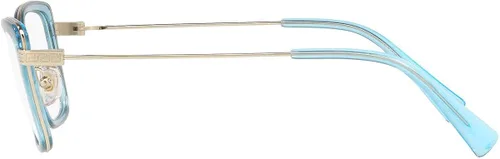 Vista 3 de Gafas graduadas Versace VE 1243 1403 PALE GOLDBLUE TRANSP, Azul, dorado, 5217140