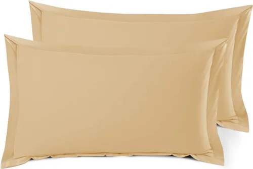 Vista 116 de Nestl Juego de 2 fundas tipo sham de almohada suaves - Fundas de almohada de microfibra de doble cepillado - Fundas de almohada de cama premium