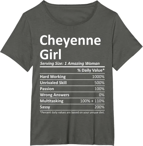 Vista 15 de CHEYENNE GIRL WY WYOMING - Camiseta divertida de regalo de City Home Roots USA, Negro, S