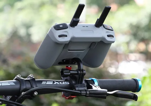 Vista 2 de BTG DJI RC 2 Soporte de control remoto en bicicleta Soporte de montaje para bicicleta DJI Mavic 4 Pro/Flip/Mavic Air 3S/Mini 4 Pro Compatible