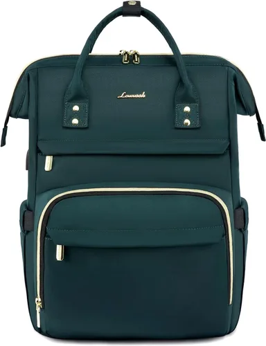 Vista 29 de Mochila para laptop LOVEVOOK para mujer, Negro, Mochilas Daypack