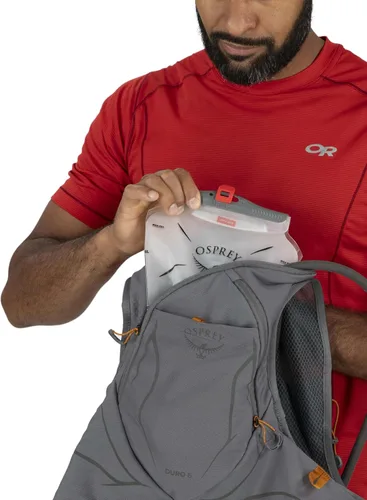 Vista 9 de Osprey Duro 6L Chaleco de hidratación para correr para hombre con reserva hidráulica