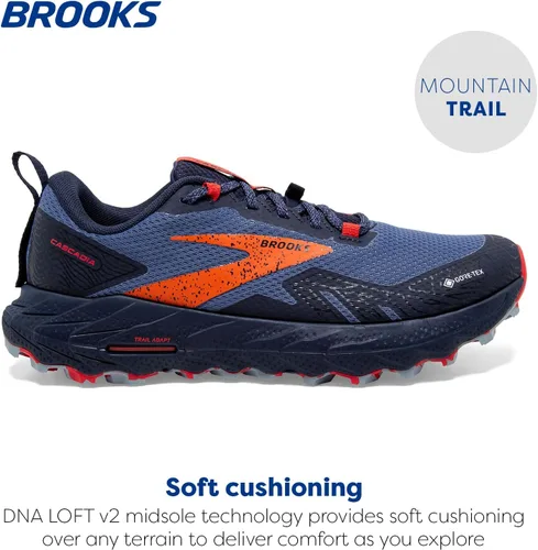 Vista 2 de Brooks Tenis de correr impermeables Cascadia 17 GTX para mujer
