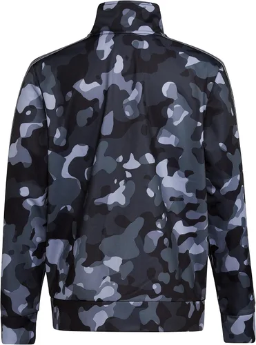 Vista 3 de adidas Chaqueta de tricot icónica con cremallera frontal para niños