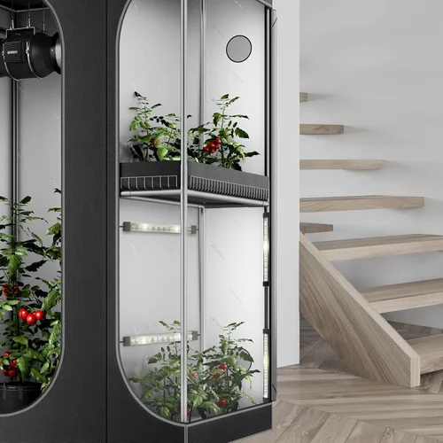 Vista 7 de AC Infinity IONBEAM S11, Barras de luz de cultivo LED de espectro completo de 11", Diodos Samsung LM301H EVO de penetración más profunda