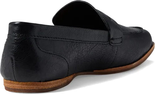 Vista 5 de KORK-EASE Pisa - Mocasines Penny de piel para mujer, diseño clásico con puntera cuadrada moderna y comodidad prémium
