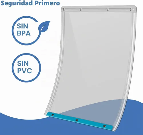 Vista 6 de Aletas de repuesto para puerta de perro extra grandes, medidas 10 1/2 x 15