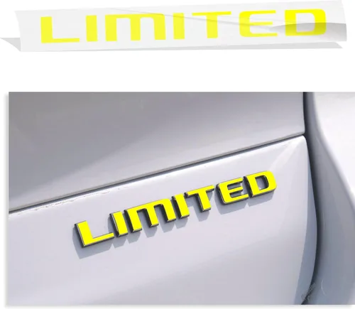 Vista 5 de Reflective Concepts Pegatinas superpuestas para Jeep Grand Cherokee L Limited 2021-2024 (color: amarillo brillante)