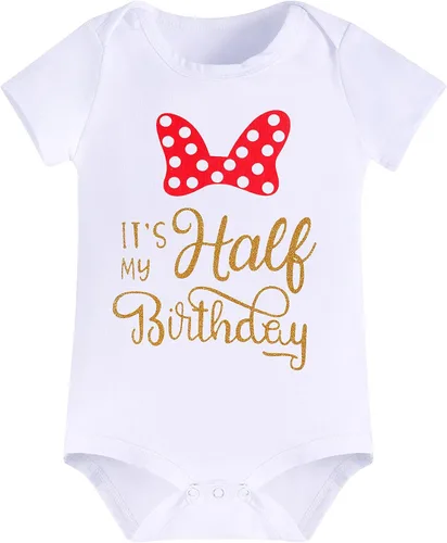 Vista 3 de Conjunto de falda de princesa con diseño de lunares para bebé para el primer cumpleaños de niñas