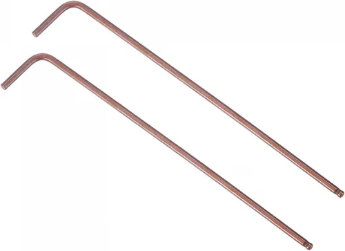 Vista 6 de uxcell Llave hexagonal de extremo de bola de 0.059 in, herramienta de reparación de acero S2 en forma de L, métrica 2 piezas