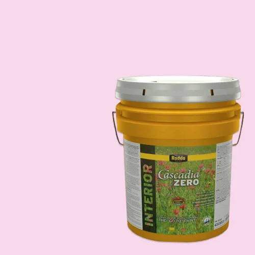 Vista 106 de Rodda Paint CASCADIA ZERO - Pintura satinada e imprimación para interiores en uno, 1 galón, Lady Flower Flor de señora