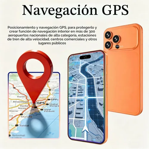 Vista 9 de Mini teléfono desbloqueado HD de 5.3 pulgadas, 4+128 GB, teléfono desbloqueado 5G, teléfono inteligente Android 14, batería de 5000 mAh, SIM Azul