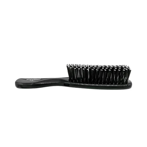 Vista 3 de Phillips Brush Light Touch 8-P - Cepillo de pelo de viaje pequeño, 6.5 pulgadas Cerdas de nailon con cuentas gemelas desenredan suavemente todo