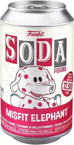 Vista 2 de FUNKO SODA DE VINILO: Rudolph - Elefante inadaptado (los estilos pueden variar) (FL)