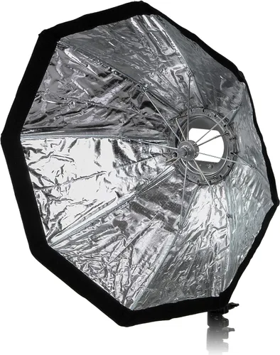 Vista 3 de Fotodiox EZ-Pro Flash Softbox K60 24" (60 cm) Octágono para Nikon, Canon, Vivitar, Sunpack, Nissin Flash y más