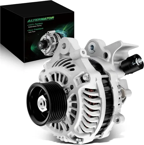 Vista 48 de Alternador de 4.0L para: Ford Explorer 2002 2003 2004, Explorer Sport Trac 2001-2004 para: Mercury Mountaineer 2001-2004, polea de 6 ranuras de 12V