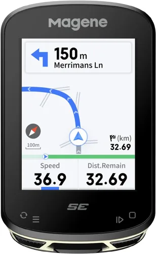 Vista 3 de Paquete de computadora de bicicleta GPS C506SE y sensor de cadencia de velocidad