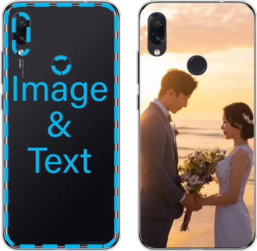 Vista 121 de Funda personalizada compatible con Oppo A1 Pro, fundas de teléfono personalizadas con imagen de foto, imagen de texto, cubierta transparente