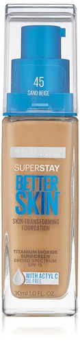 Vista 8 de Base de maquillaje Superstay de Maybelline New York, 1 fl oz, Ivory Marfil