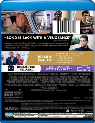Vista 2 de No Time to Die (2021) - 3-Disc Collector's Edition Blu-ray + DVD + Digital
