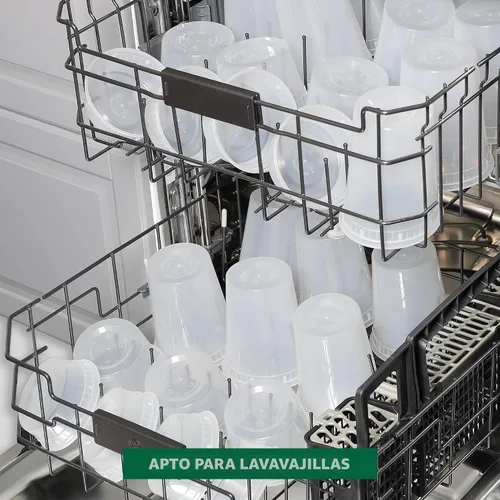 Vista 6 de Freshware Recipientes de almacenamiento de alimentos [36 piezas] recipientes de plástico de 16 oz con tapas, para limo, sopa, preparación de comidas