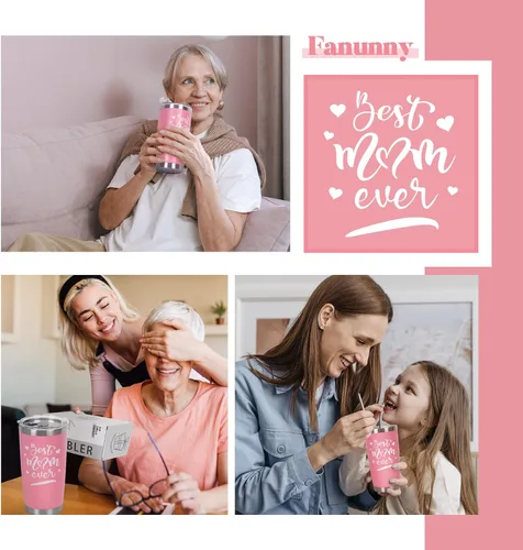 Vista 3 de Regalos para la mejor mamá de parte de su hijo e hija, feliz cumpleaños, Navidad, Día de la Madre, ideas inspiradoras para mujeres, regalo