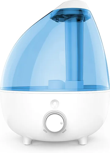Vista 8 de Humidificador de vapor frío MistAire Studio, ultrasónico, para habitaciones pequeñas, unidad de humidificación portable, ideal para viajar