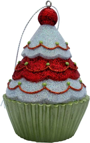 Vista 5 de JILLSON & ROBERTS - Adorno para árbol de Navidad con parte superior de menta verde