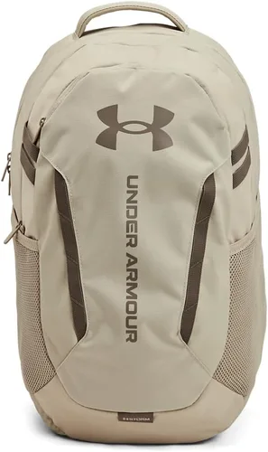 Vista 39 de Under Armour Mochila Hustle 6.0 unisex para adultos (002) Negro / Negro / Blanco