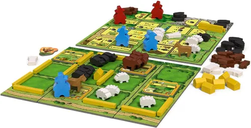 Vista 2 de Agricola All Creatures Big and Small The Big Box Juego de agricultura Juego de estrategia para adultos y niños Juego de mesa familiar A
