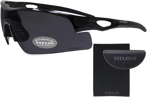 Vista 14 de TITUS G20 Smoke Safety Glasses Shooting Eyewear Protection ANSI Z87+ Negro