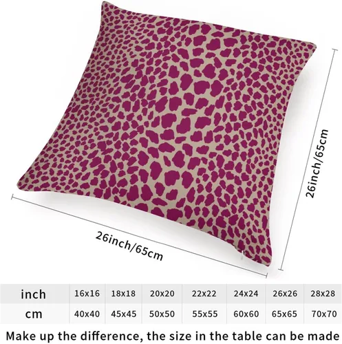 Vista 65 de Funda de cojín decorativa con estampado de guepardo verde peridoto para sofá, funda de almohada verde crema con estampado de leopardo con A-16