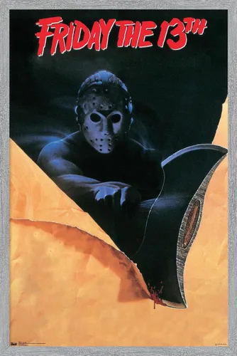 Vista 10 de Trends International Friday The 13th - Póster de pared de una hoja, 22.375 x 34 pulgadas, versión premium sin marco